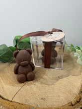 Load image into Gallery viewer, Personalised Chocolate Teddy Bear Baby Shower Favours
