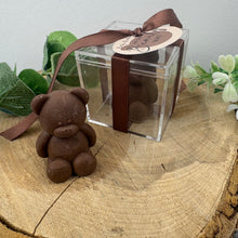 Load image into Gallery viewer, Personalised Chocolate Teddy Bear Baby Shower Favours

