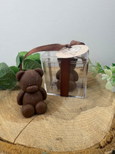 Load image into Gallery viewer, Personalised Chocolate Teddy Bear Baby Shower Favours
