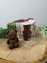 Load image into Gallery viewer, Personalised Chocolate Teddy Bear Baby Shower Favours
