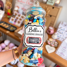 Load image into Gallery viewer, Personalised Gaming Sweets Giant Jar

