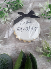 Load image into Gallery viewer, Custom Logo Biscuits, Branded Cookies, Corporate Gifts, Event Favours
