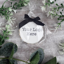 Load image into Gallery viewer, Personalised Logo Biscuits, Custom Business Gifts, Branded Cookies, Corporate Event Gifts, Promotional Biscuits, Add Your Logo
