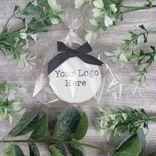Load image into Gallery viewer, Personalised Logo Biscuits, Custom Business Gifts, Branded Cookies, Corporate Event Gifts, Promotional Biscuits, Add Your Logo-The Persnickety Co
