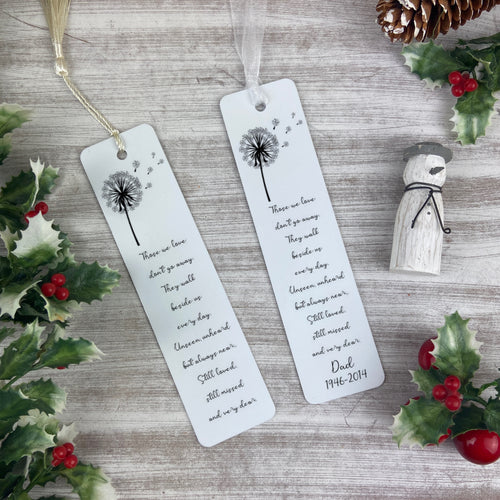 Remembrance Bookmark-The Persnickety Co