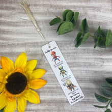 Load image into Gallery viewer, Personalised Superhero Bookmark
