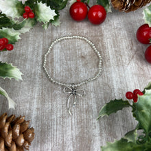 Load image into Gallery viewer, Whimsical Bow 18th Birthday Bracelet
