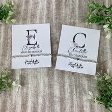 Load image into Gallery viewer, Personalised Bridesmaid Bracelets
