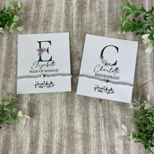 Load image into Gallery viewer, Personalised Bridesmaid Bracelets

