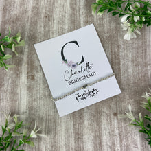 Load image into Gallery viewer, Personalised Bridesmaid Bracelets

