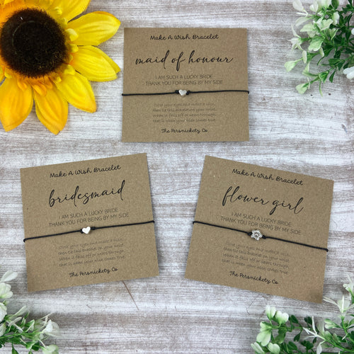 Wedding Wish Bracelet-The Persnickety Co
