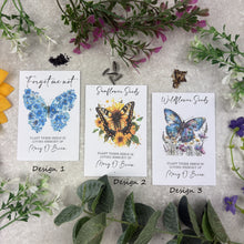 Load image into Gallery viewer, Personalised Memorial Seed Packets Funeral Favour-The Persnickety Co
