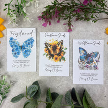 Load image into Gallery viewer, Personalised Memorial Seed Packets Funeral Favour
