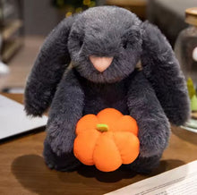 Load image into Gallery viewer, 🎃 Halloween Bunny Gift Set – Plush Toy &amp; Spooky Sweet Cone
