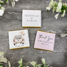 Load image into Gallery viewer, Personalised Botanical Wedding Favours - Vintage Wedding Car
