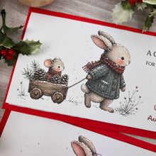 Load image into Gallery viewer, Personalised Christmas Money Wallet
