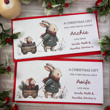 Load image into Gallery viewer, Personalised Christmas Money Wallet
