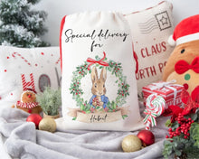 Load image into Gallery viewer, Rabbit Personalised Santa Sack
