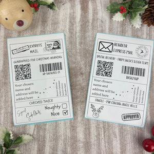 North Pole Delivery Labels  | Elf Mail Stickers