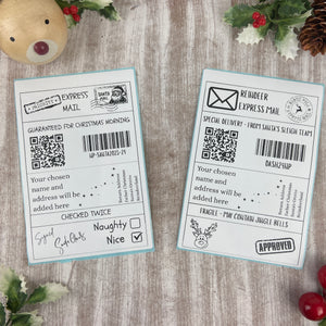 North Pole Delivery Labels  | Elf Mail Stickers