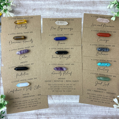 A Little Crystal Pocket Hug-The Persnickety Co