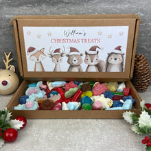 Load image into Gallery viewer, Personalised Christmas Sweet Box - Festive Friends
