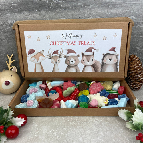 Personalised Christmas Sweet Box - Festive Friends-The Persnickety Co