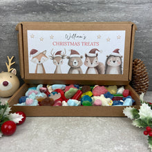 Load image into Gallery viewer, Personalised Christmas Sweet Box - Festive Friends
