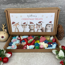 Load image into Gallery viewer, Personalised Christmas Sweet Box - Festive Friends
