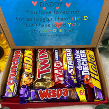 Load image into Gallery viewer, Daddy I Have Loved You My Entire Life Personalised Chocolate Box (Copy)
