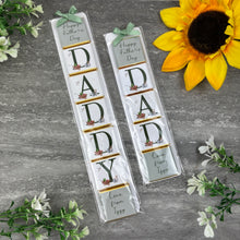 Load image into Gallery viewer, Personalised Dad Chocolate Letter Gift
