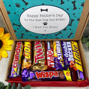 Dog Dad Personalised Chocolate Box