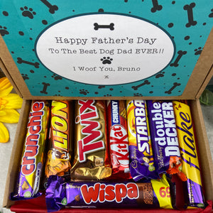 Dog Dad Personalised Chocolate Box