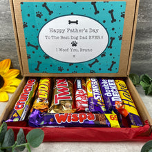 Load image into Gallery viewer, Dog Dad Personalised Chocolate Box
