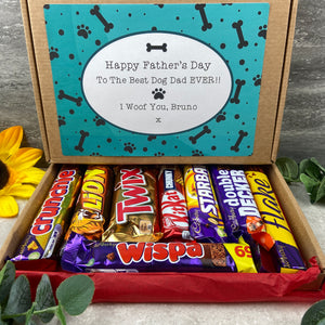 Dog Dad Personalised Chocolate Box