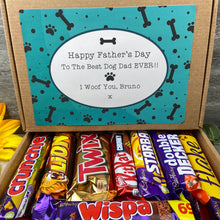 Load image into Gallery viewer, Dog Dad Personalised Chocolate Box
