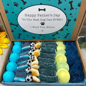 Best Dog Dad Personalised Sweet Box