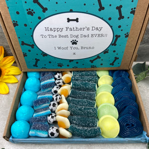 Best Dog Dad Personalised Sweet Box