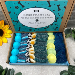 Best Dog Dad Personalised Sweet Box