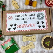 Load image into Gallery viewer, Christmas Dog Treats - Special Delivery From Santa Paws!-The Persnickety Co
