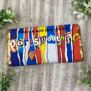 Portsmouth FC Chocolate Bar - I Love You More Than...
