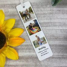 Load image into Gallery viewer, Personalised Photo Bookmark - Mummy &amp; Daddy
