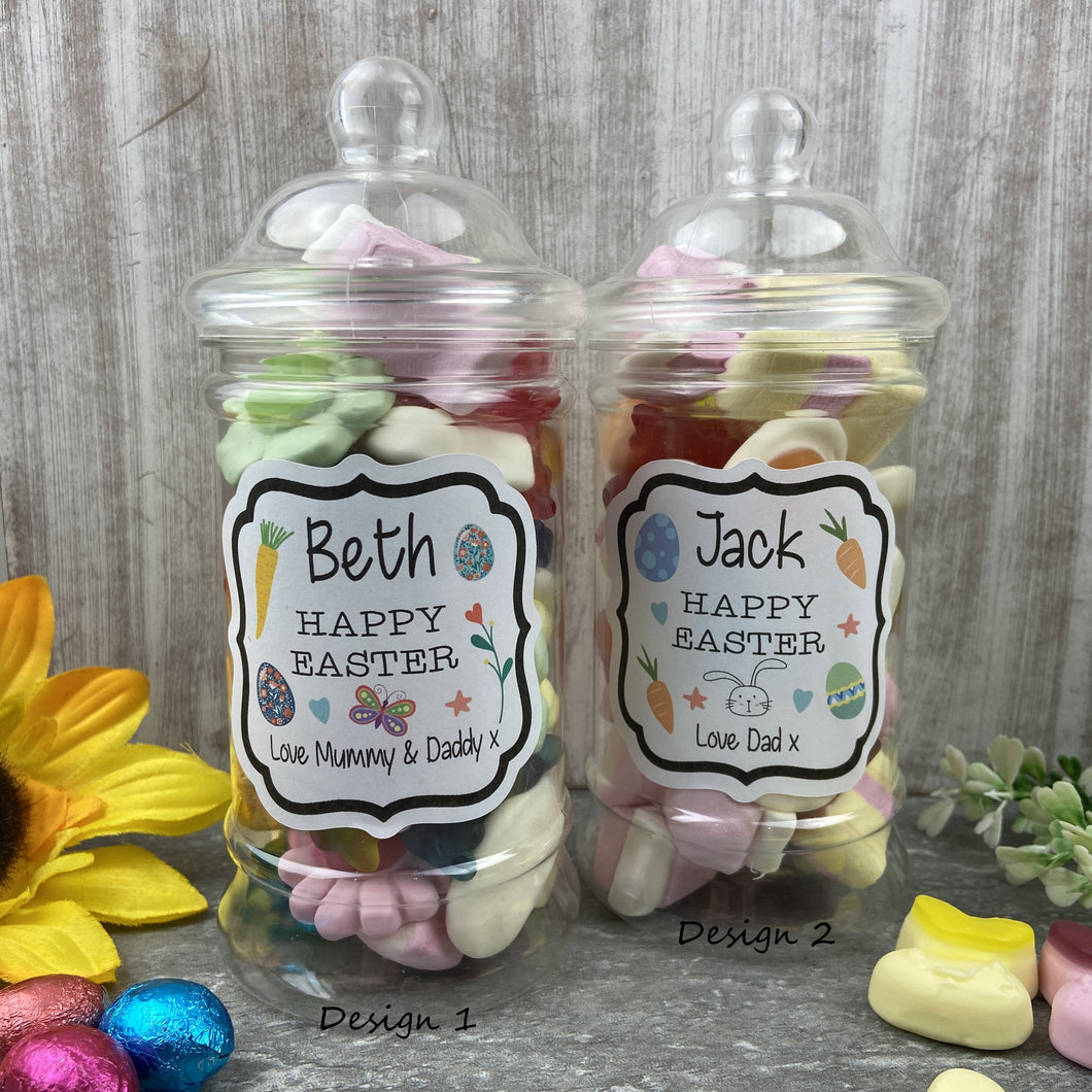 Personalised Easter Sweet Jar-The Persnickety Co