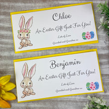 Load image into Gallery viewer, Personalised Easter Rabbit Money Wallet
