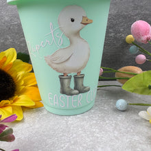 Load image into Gallery viewer, Personalised Easter Duck Cold Cup with Straw
