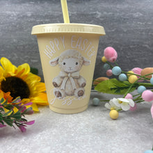Load image into Gallery viewer, Personalised Easter Lamb Cold Cup with Straw
