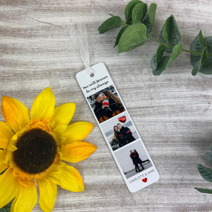 Personalised Photo Bookmark - You will forever be my always