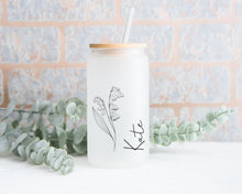 Load image into Gallery viewer, Personalised Birth Flower Tumbler
