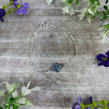 Load image into Gallery viewer, Forget Me Not Chain Bracelet
