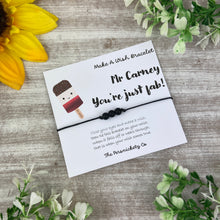 Load image into Gallery viewer, You&#39;re Fab Men&#39;s Teacher Gift Bracelet-The Persnickety Co
